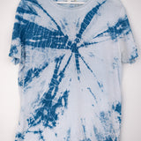 Überfärbeservice Indigo (Spirale)