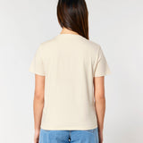 T-Shirt Frauen - Medium Fit - zum Selbstfärben (gebeizt)