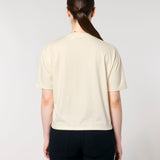 T-Shirt Frauen - Oversized - zum Selbstfärben (gebeizt)