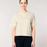 T-Shirt Frauen - Oversized - zum Selbstfärben (gebeizt)