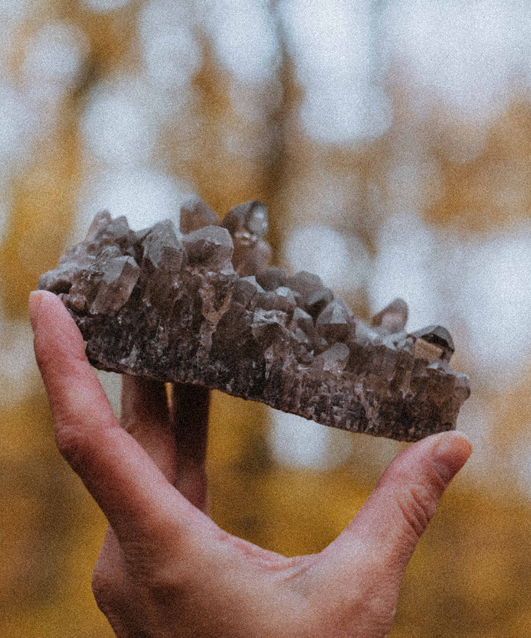 smoky quartz L