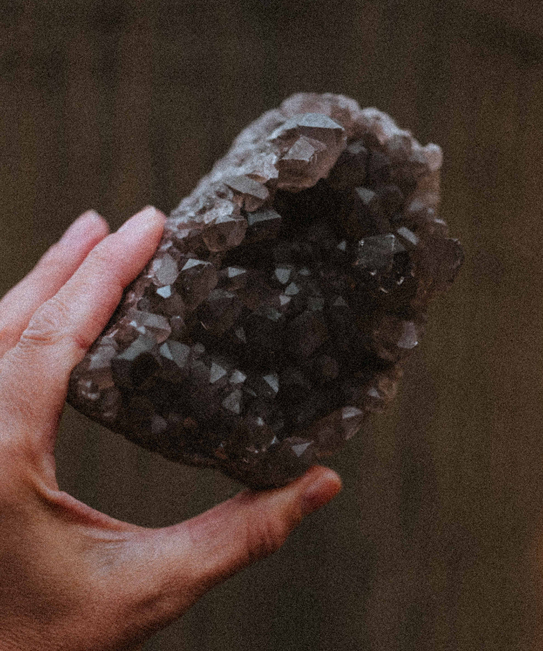 smoky quartz L