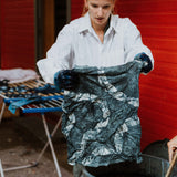 Indigo im kleinen Kreis — Shibori