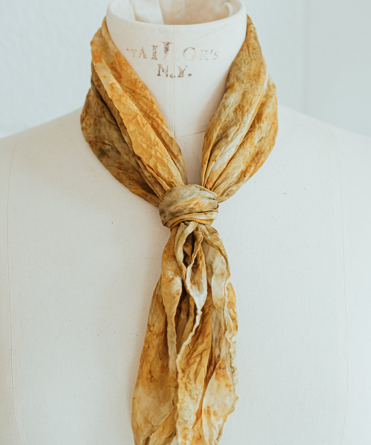 BUNTMACHEN - Silk scarf / hair ribbon