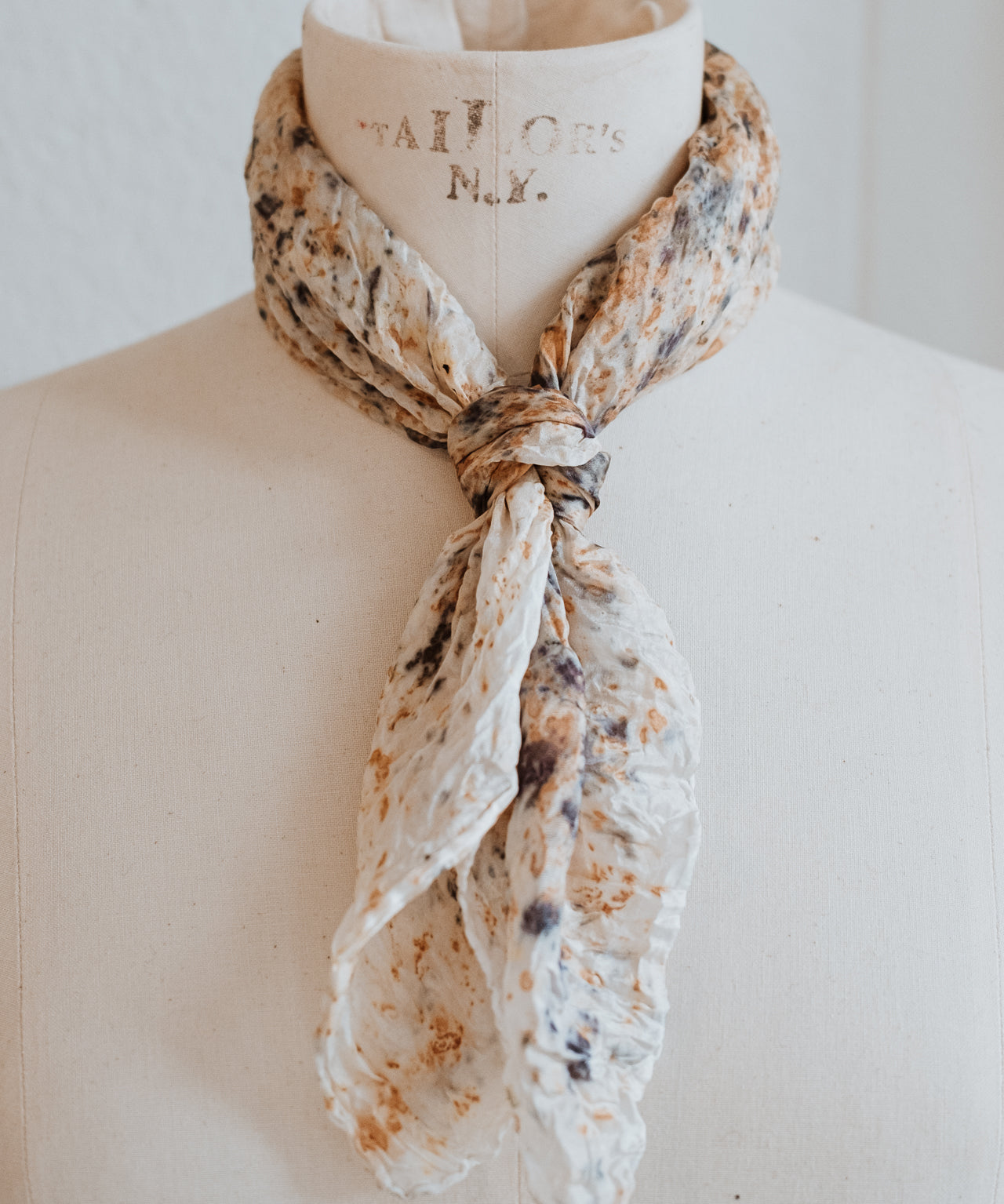 BUNTMACHEN - Silk scarf / hair ribbon