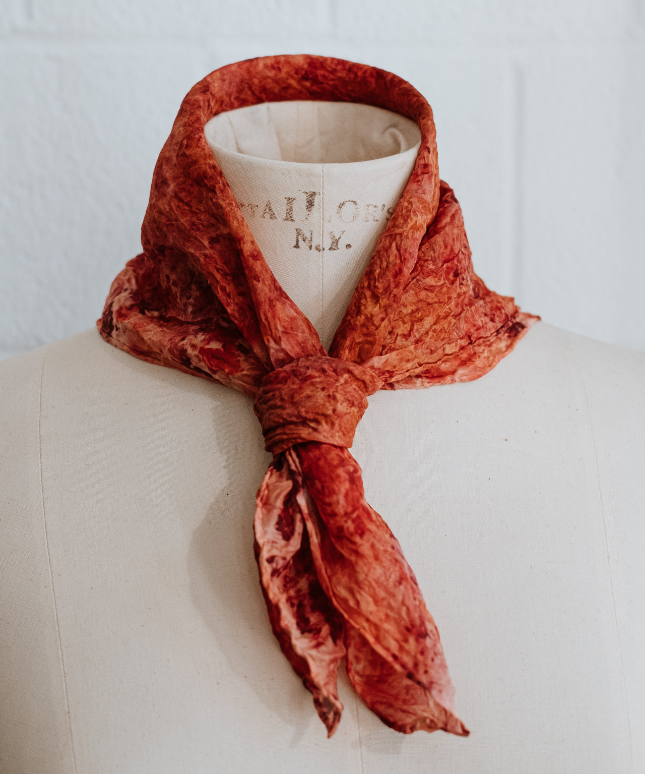 BUNTMACHEN - Silk scarf / hair ribbon